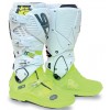 BOTAS SIDI CROSSFIRE 3 SRS TC 222 - BRANCO / AMARELO FLUO